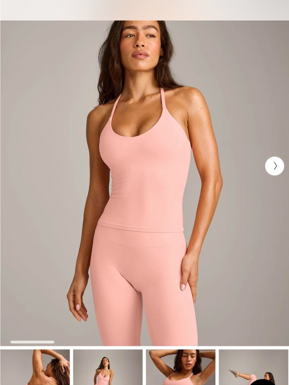 Oner Active Softmotion Strappy Halter Neck with built in bra shelf
